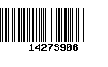 Código de Barras 14273906