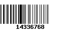 Código de Barras 14336768