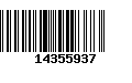 Código de Barras 14355937