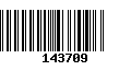 Código de Barras 143709