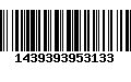 Código de Barras 1439393953133