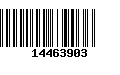 Código de Barras 14463903