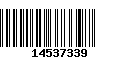 Código de Barras 14537339