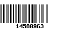 Código de Barras 14580963