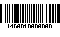 Código de Barras 1460010000008