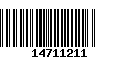 Código de Barras 14711211