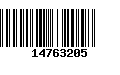 Código de Barras 14763205