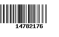 Código de Barras 14782176