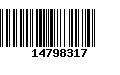 Código de Barras 14798317