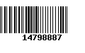 Código de Barras 14798887