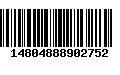 Código de Barras 14804888902752