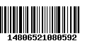 Código de Barras 14806521080592