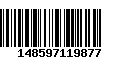 Código de Barras 148597119877