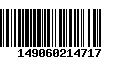 Código de Barras 149060214717