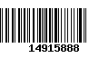 Código de Barras 14915888