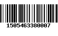 Código de Barras 1505463380007