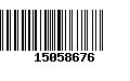 Código de Barras 15058676