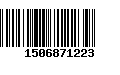 Código de Barras 1506871223