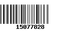 Código de Barras 15077828