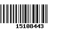 Código de Barras 15108443