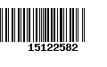 Código de Barras 15122582