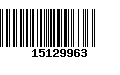 Código de Barras 15129963