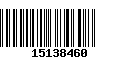 Código de Barras 15138460