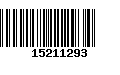 Código de Barras 15211293