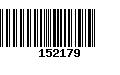 Código de Barras 152179