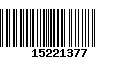 Código de Barras 15221377