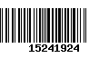 Código de Barras 15241924