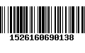 Código de Barras 1526160690138