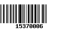 Código de Barras 15370006