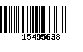 Código de Barras 15495638