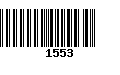 Código de Barras 1553