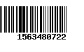 Código de Barras 1563480722