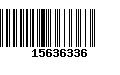 Código de Barras 15636336