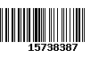 Código de Barras 15738387