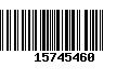 Código de Barras 15745460