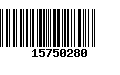 Código de Barras 15750280