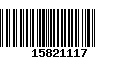 Código de Barras 15821117