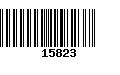 Código de Barras 15823