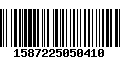 Código de Barras 1587225050410