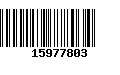 Código de Barras 15977803