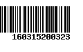 Código de Barras 160315200323