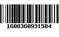 Código de Barras 1608360931584