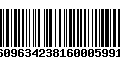 Código de Barras 16096342381600059917