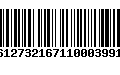 Código de Barras 16127321671100039914