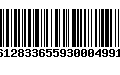 Código de Barras 16128336559300049911