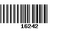 Código de Barras 16242